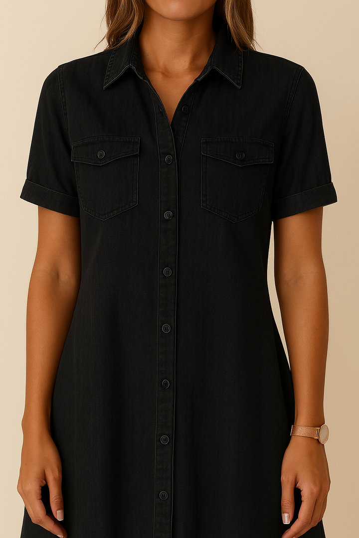 Ava | EasyFit Denim Dress